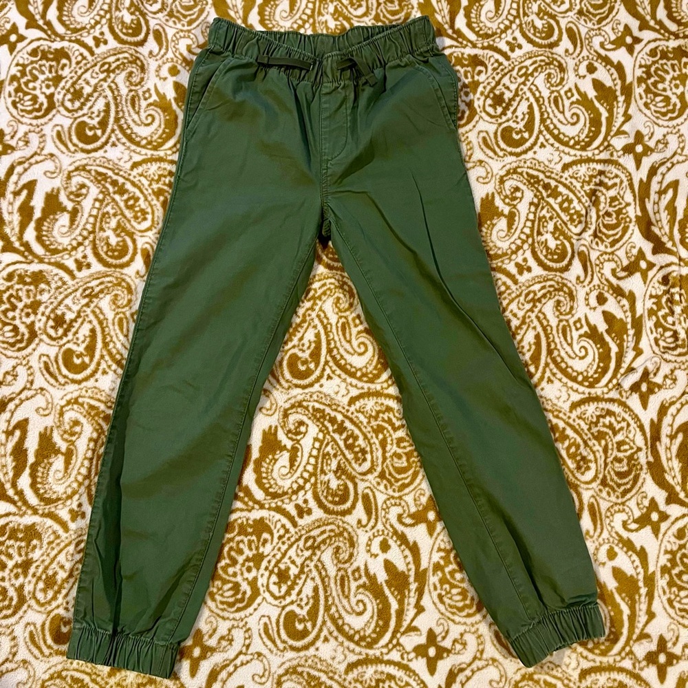 Gap boys drawstring jogger pants size L